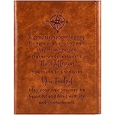 Zhitongda Going Away Retirement Gifts For Men And Women,Leather Journal,Employee Appreciation Inspirational Coworker Leaving Farewell Gifts For Staff Social Worker Secretary (Thank You Gift)