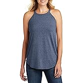 Opna Rocker Tank Tops for Women Workout Tank Tops High Neck Halter Tops for Women
