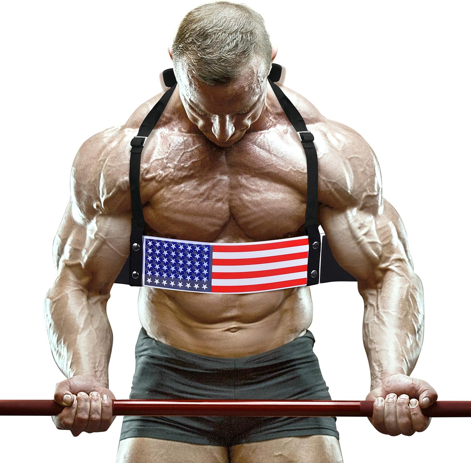 DEFY Heavy Duty Arm Blaster for Biceps and Triceps Workout Ideal Bicep Isolator & Muscle Builder for Bodybuilders and Weight Lifters with Advanced Neoprene Padding for Secure Workout (American) : Sports & Outdoors