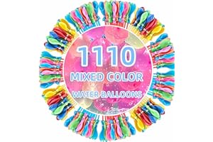NIYABAINEN Summer Water Toys Magical Quick Fill Water Balloons for Pools and Water Companions 1110 Balloons (FD)
