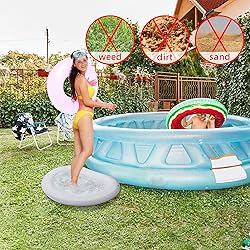 2 Pack Inflatable Pool Foot Bath Basin-Folding Pool