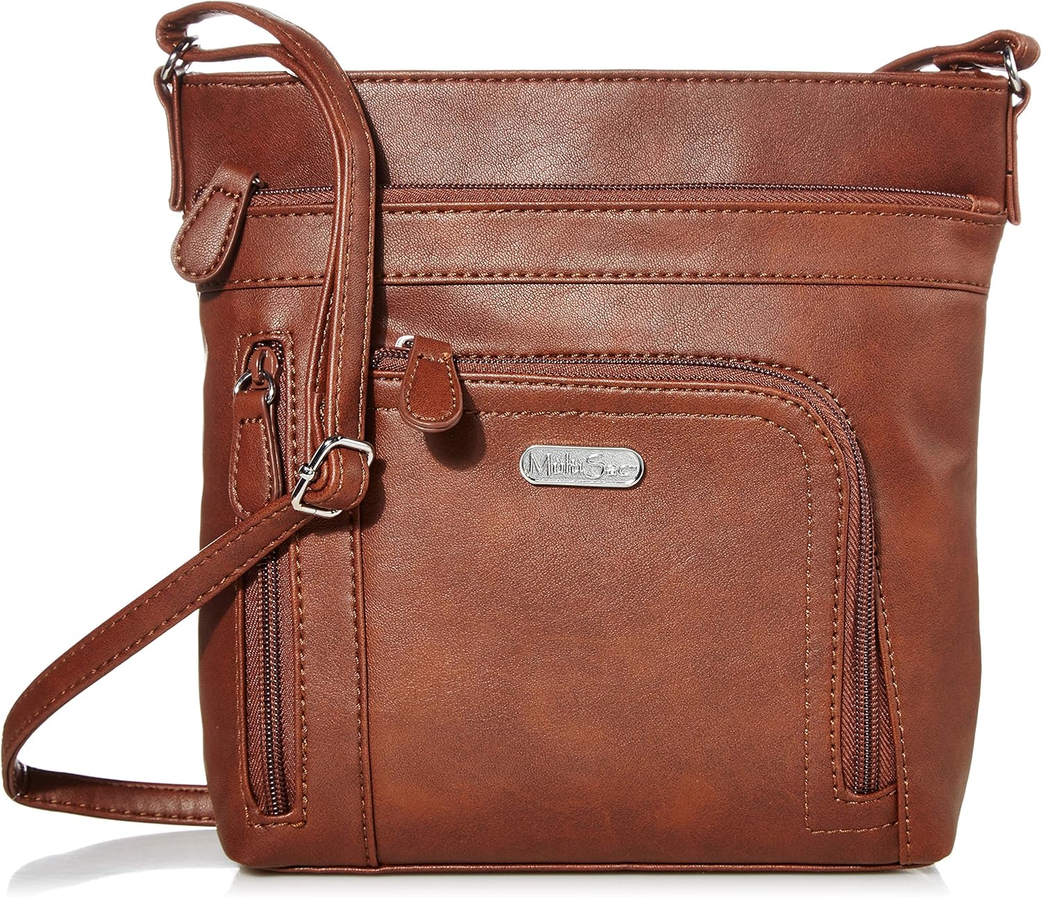 MultiSac Women's Crossbody Cross Body, Cognac, Medium Amazon.co.uk