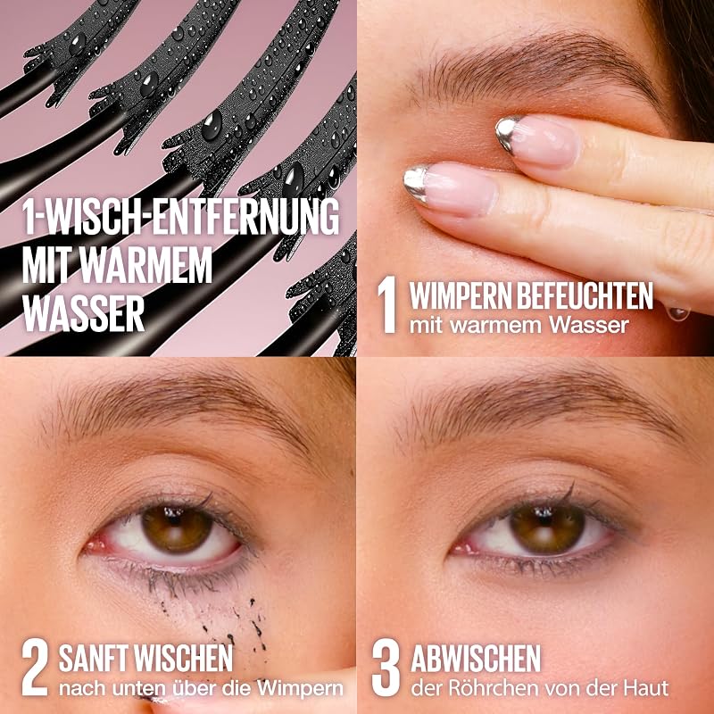 New York Sky Tubes Mascara, maximale Länge, Schwarz, 7,2 ml