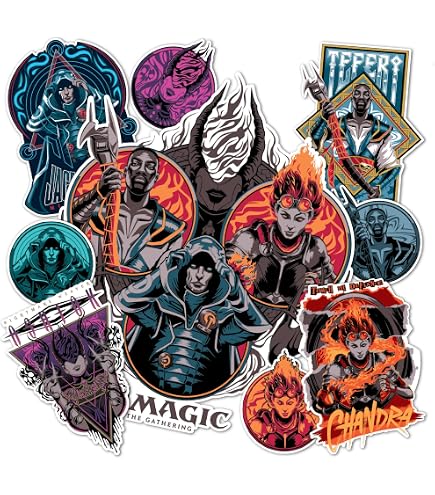 Amazon.com: Magic: The Gathering 50ct Vinyl Large Deluxe Stickers Variety  Pack – Laptop, Water Bottle, Scrapbooking, Tablet, Indoor/Outdoor – Set of  50 : Arts, Crafts & Sewing