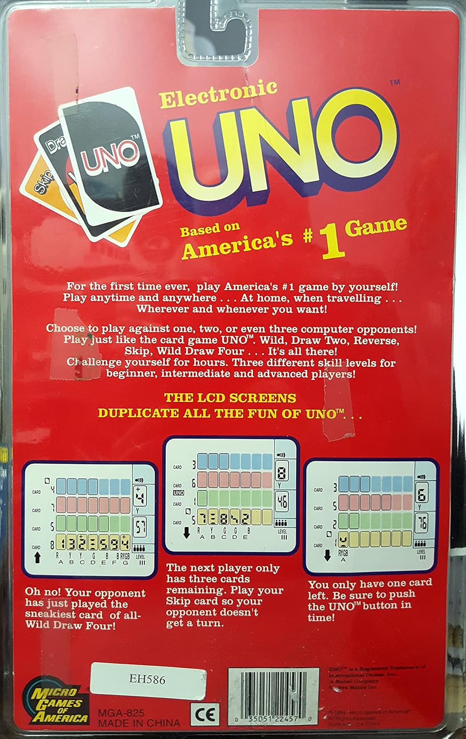 uno handheld game
