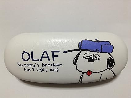 Amazon Co Jp メガネケース 眼鏡入れ 全身 オラフ 4rd スヌーピー Orsn ホーム キッチン