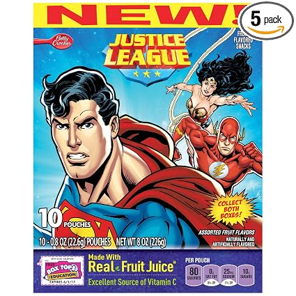 Betty crocker superman Fruit flavored snacks - 10 ct (016000424111)