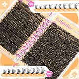 calphdiar Lash Clusters 60D+80D 480pcs 10-18mm Fluffy D Curl DIY Volume Lashes view 4