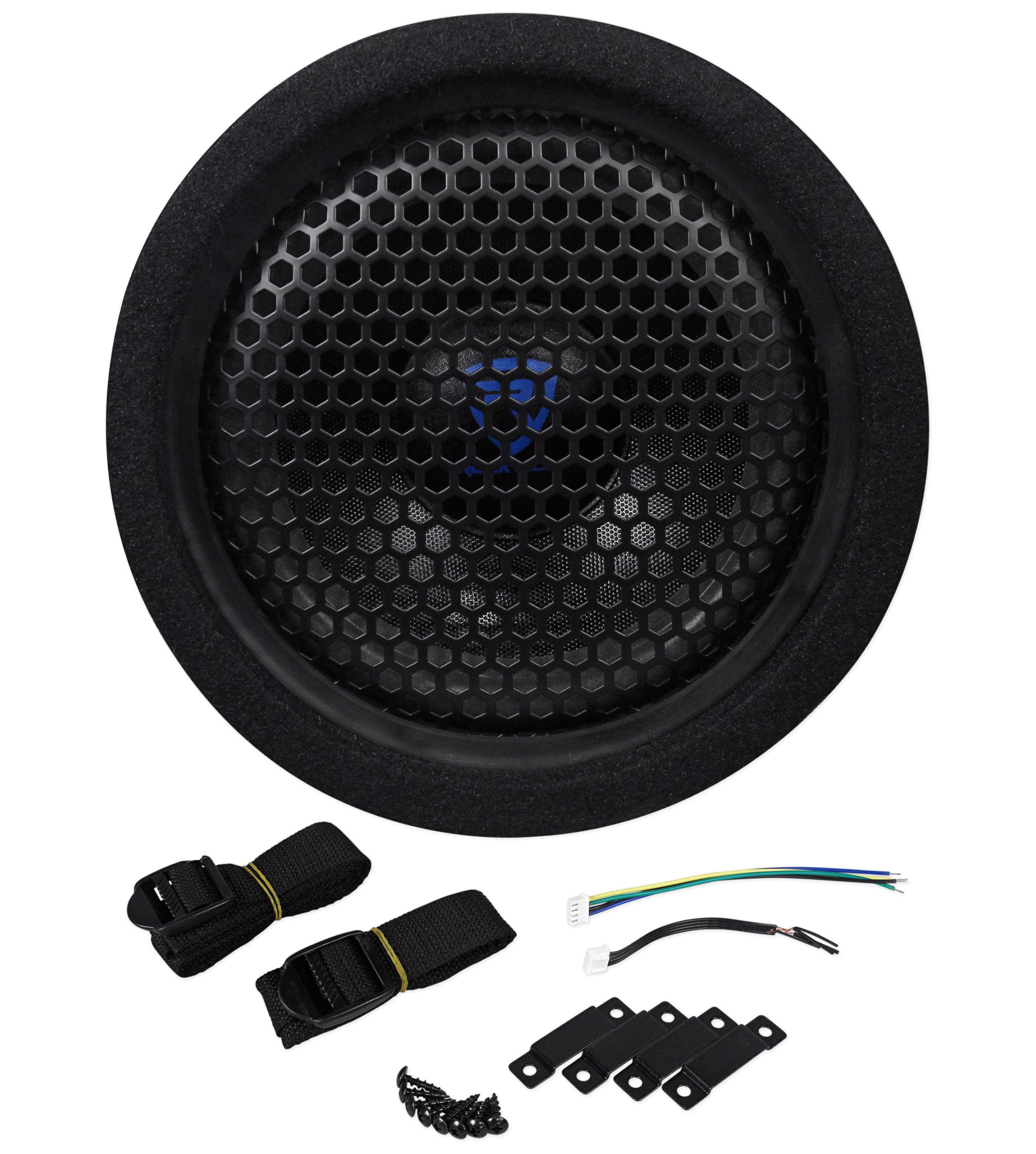 Rockville RTB80A 8" 400 Watt Powered Subwoofer Bass Tube + MP3 Input