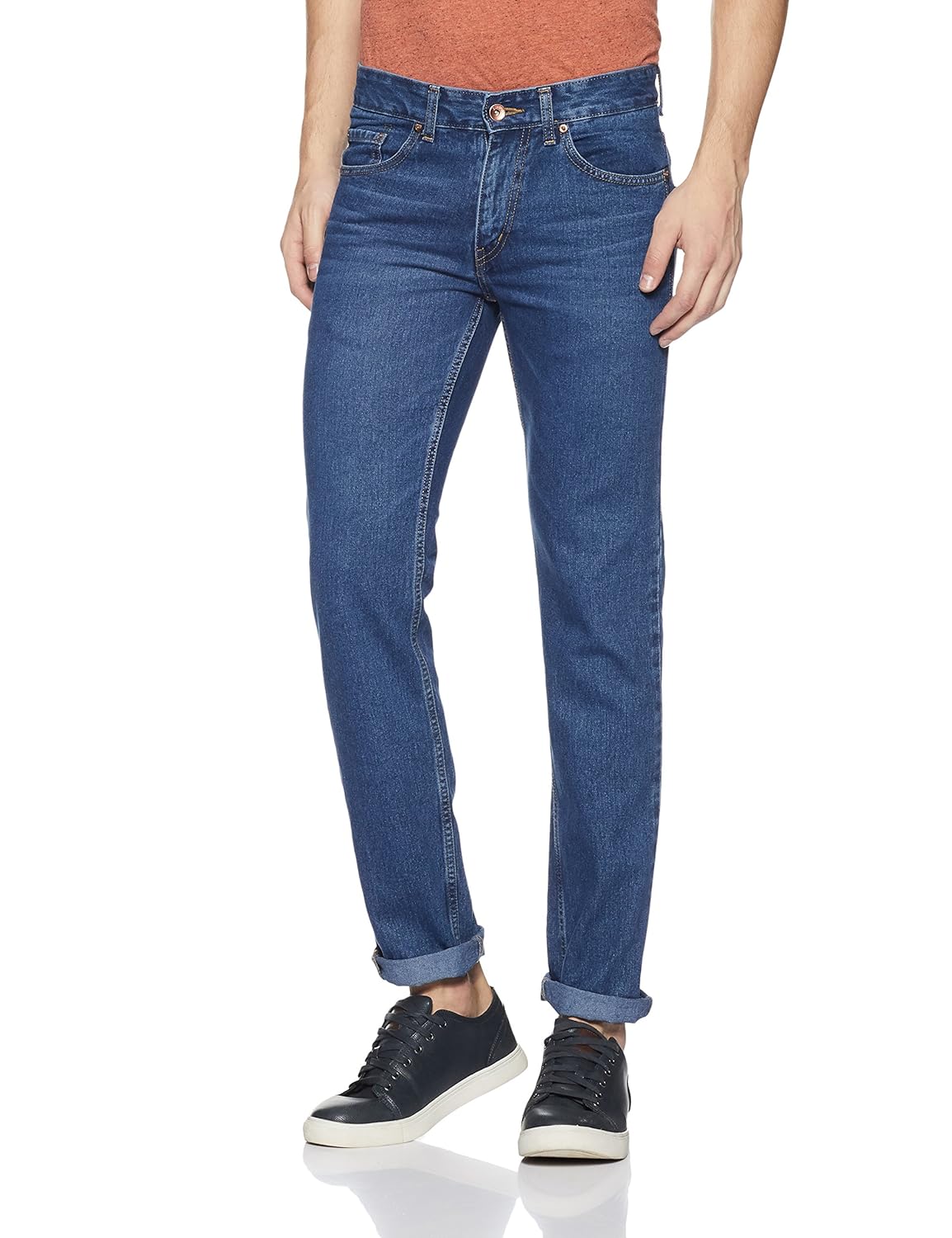 symbol amazon brand men's relaxed fit jeans