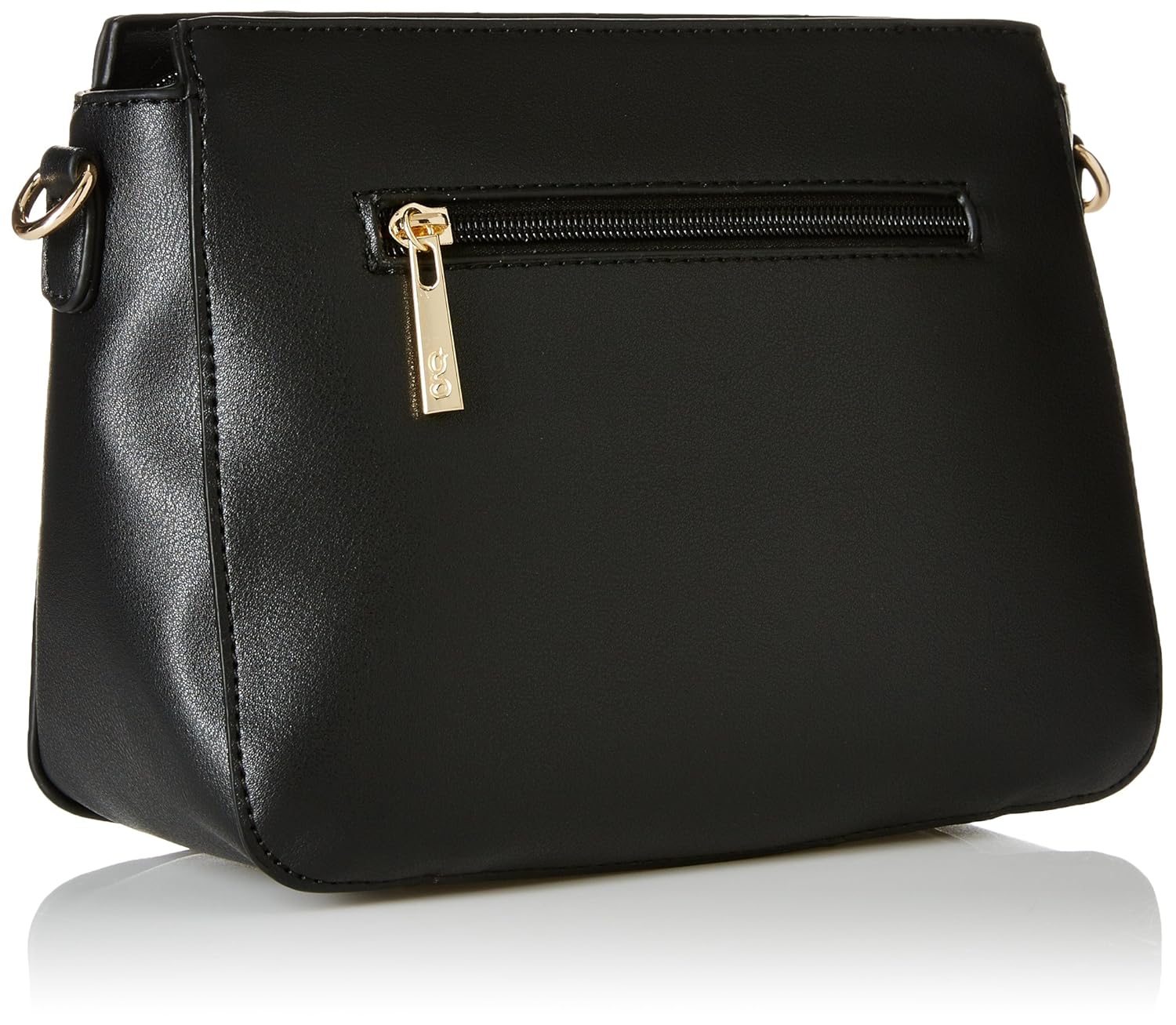 global desi fashion women's satchel (black) ()