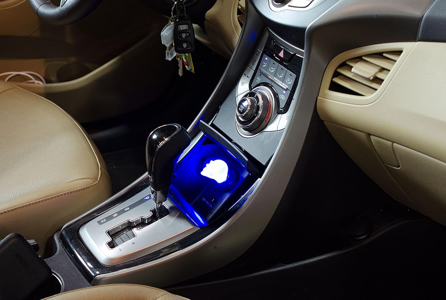 Custom Accessories 16500 Skull Dash Glow Light: Automotive