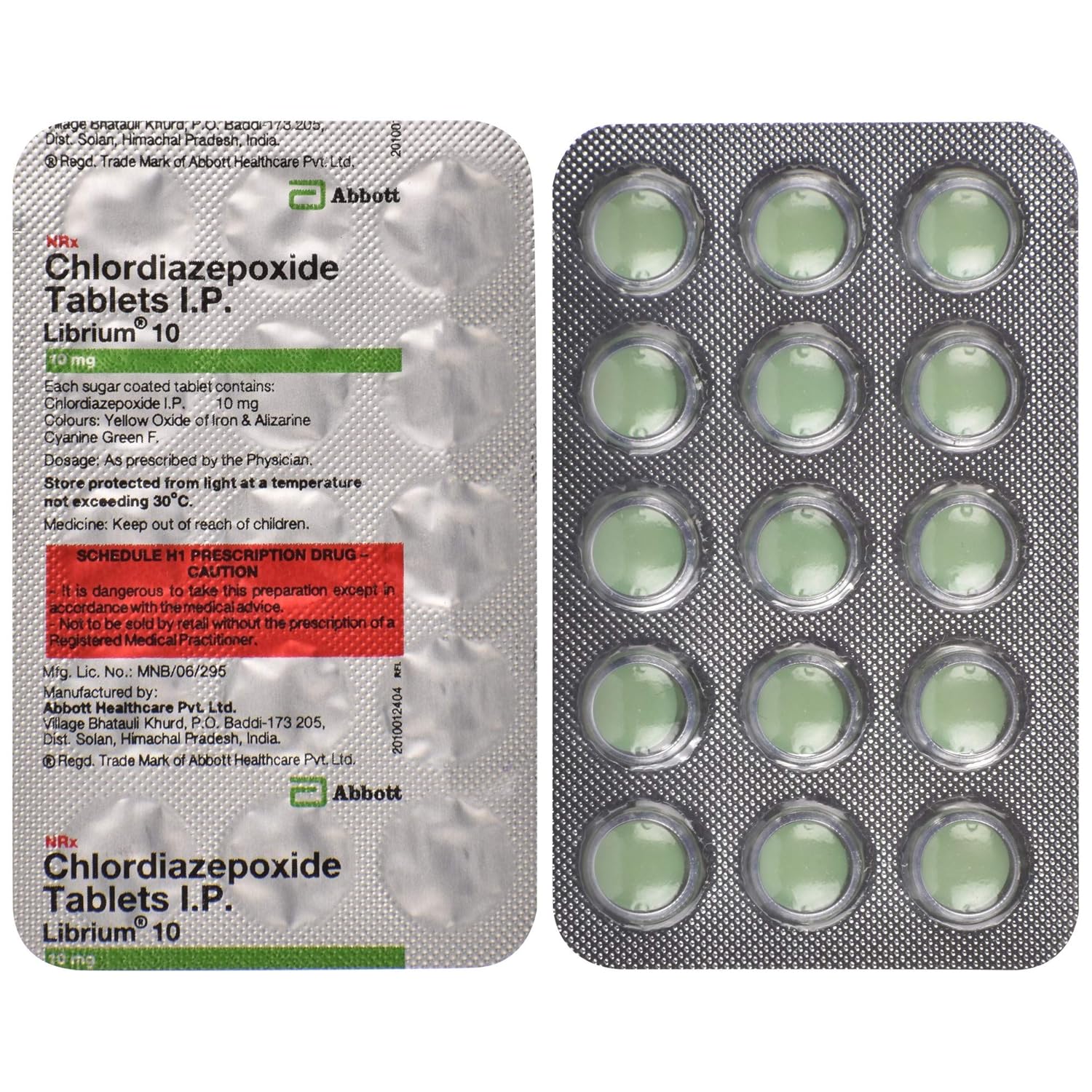 Librium 10 Blister Pack Of 15 Tablets Amazon In