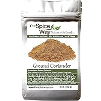 The Spice Way Ground Coriander - 4 oz resealable bag
