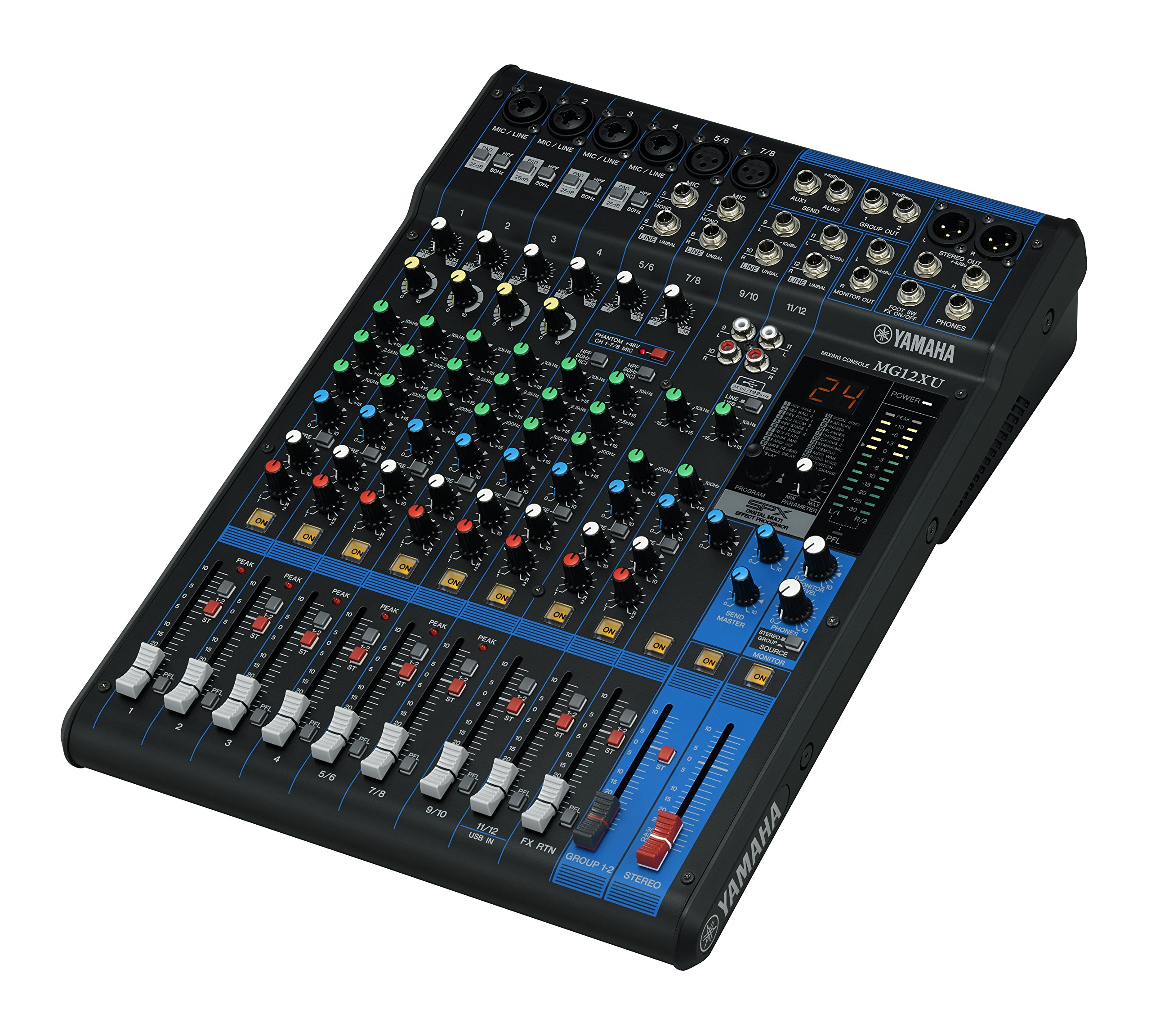 Yamaha MG12XU 12-Input 4-Bus Mixer with Effects