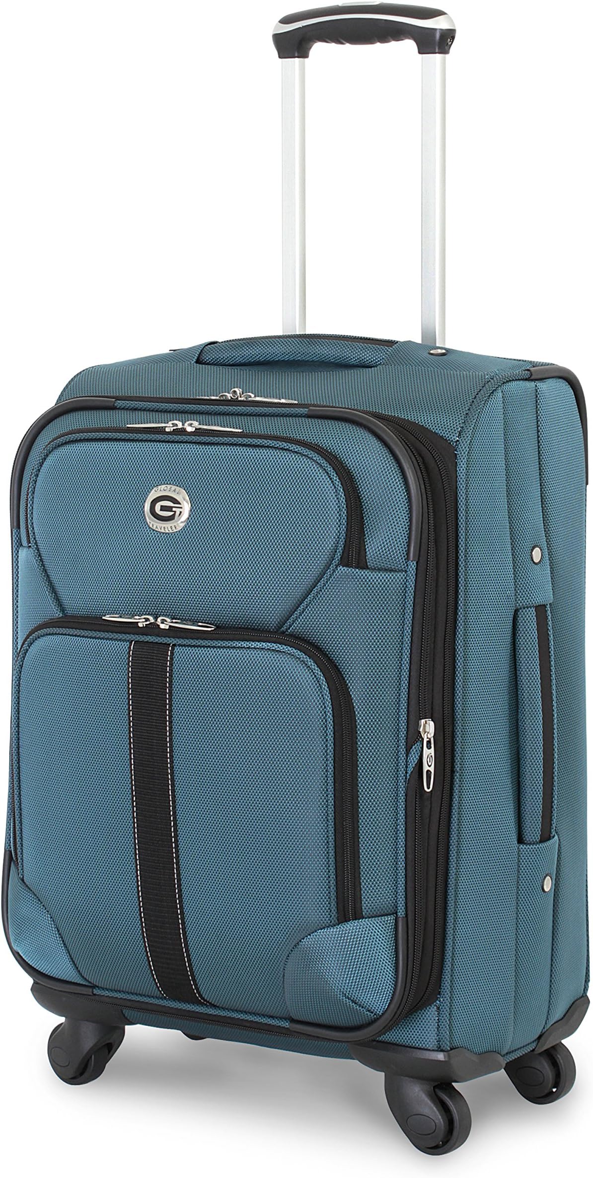 Global Traveler Shannon Falls Collection 19" Spinner, Teal, One Size