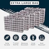 Zuvo Moving Bags 5 Pack Large 60x50x25cm Heavy Duty Waterproof view 5