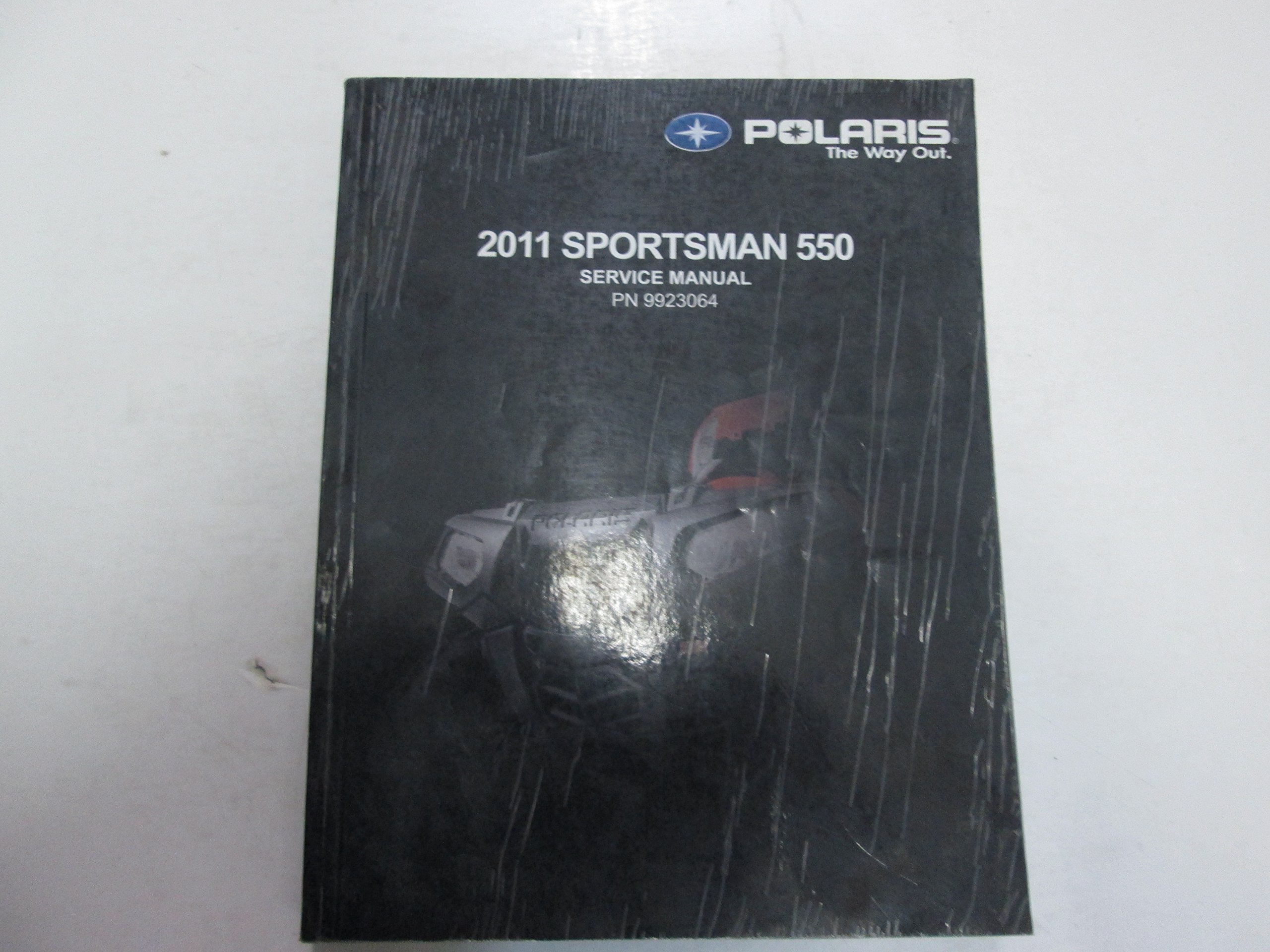 2011 Polaris Sportsman 550 Service Repair Manual WORN WATER DAMAGE FACTORY  OEM Paperback – 2010