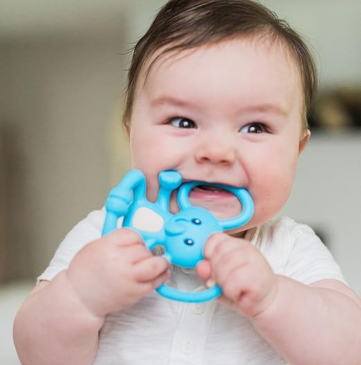 nuby animal teether