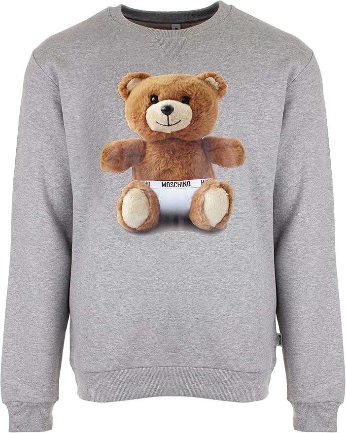 moschino jumper teddy bear mens