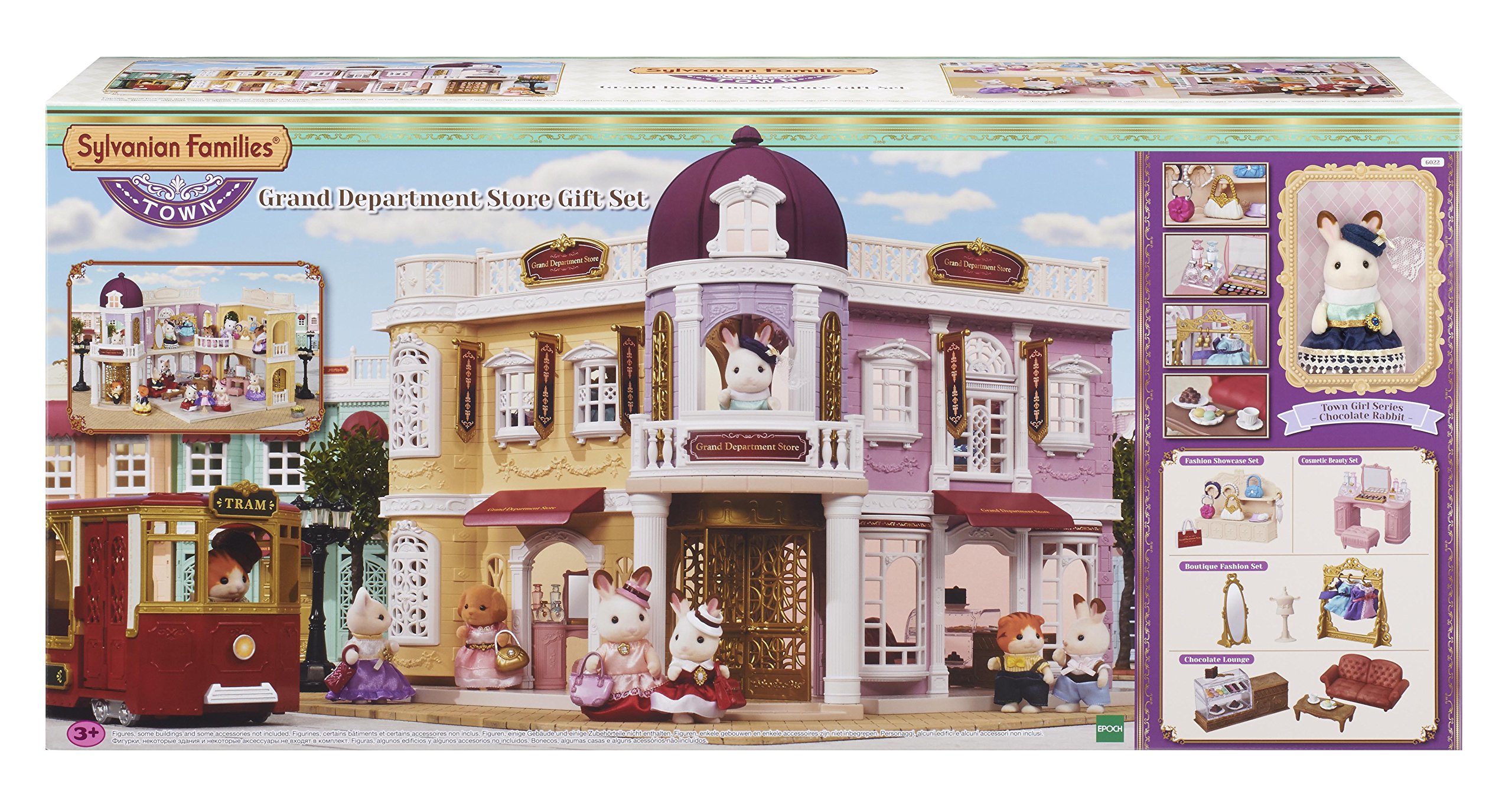sylvanian families grand hotel gift set