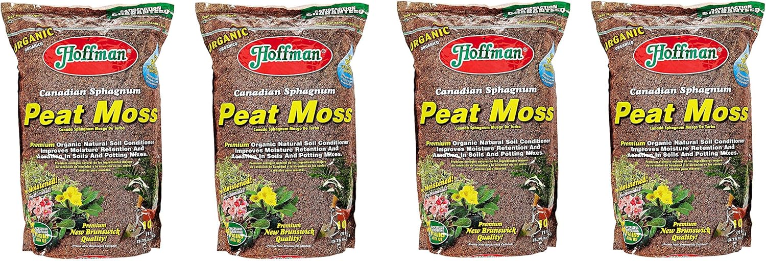 Hoffman 15503 Canadian Sphagnum Peat Moss, 10 Quarts : Soil And Soil Amendments : Garden & Outdoor