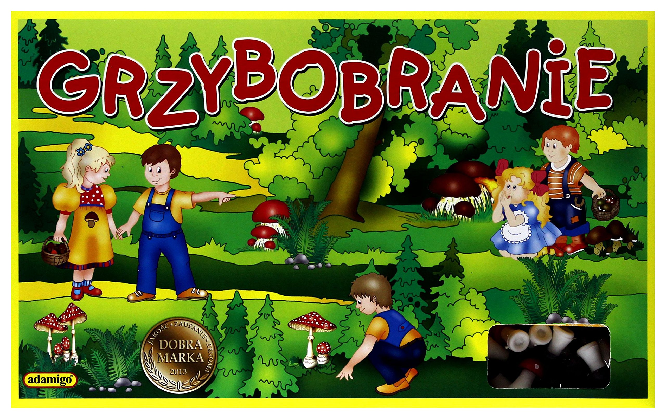 ADAMIGO Gra Grzybobranie 4393 [GRA]