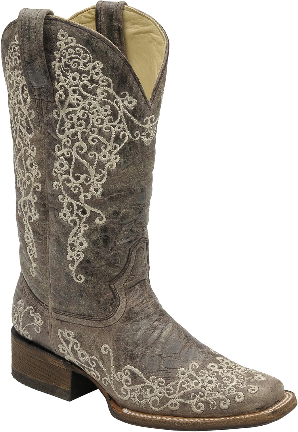 corral women's crater embroidery western boots