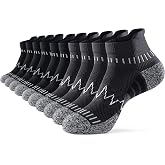 MAXTOP Ankle Compression Socks for Men Women, Anti Blister Running Socks | Cushioned Arch Support Athletic Socks,Plantar Fasciitis Relief