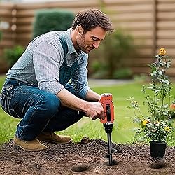 4 x 16 Inch Auger Drill Bit for Planting–Garden