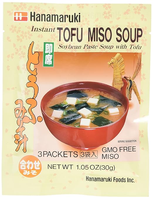 Hanamaruki Instant Miso Soup Sachets (Total 3) Amazon.co.uk Grocery