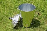 Simpa Garden Fire Bin Incinerator 90 Litre Galvanised Small Medium Large view 5