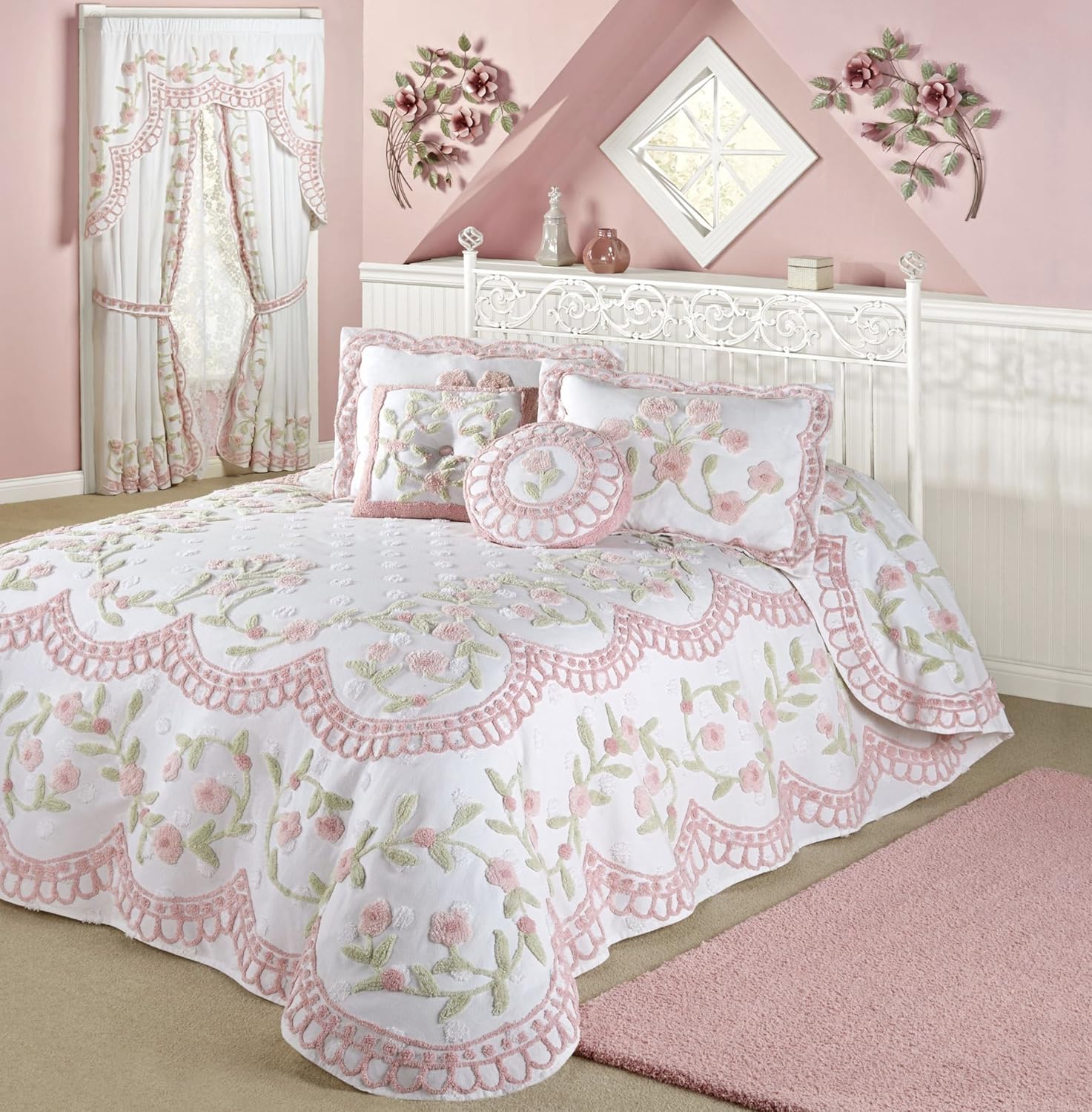 Taupe Pinsonic Quilted Austin Oversize Bedspread Coverlet 3piece Queen