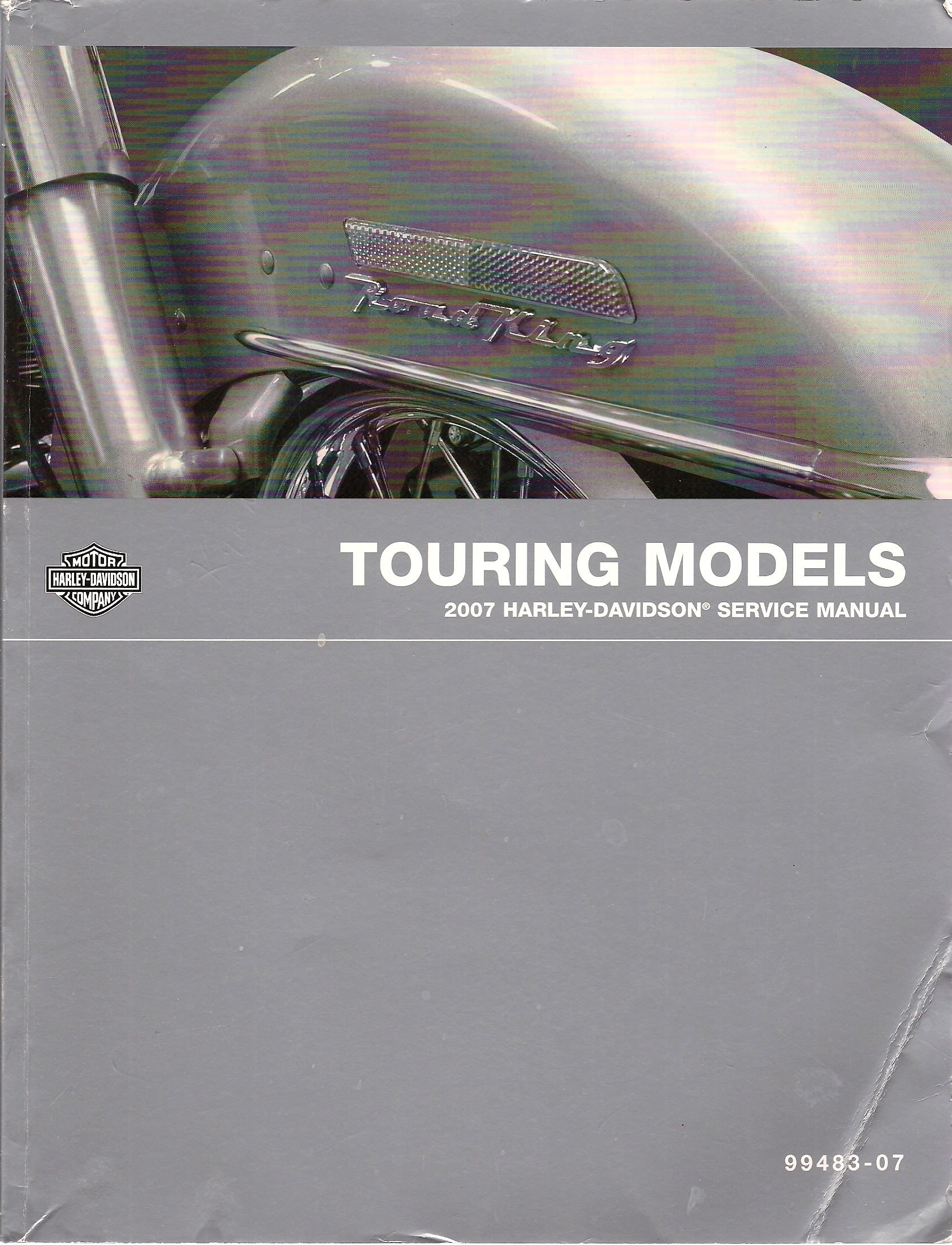 Harley Davidson 2007 Touring Models Factory Service Manual Paperback – 2007