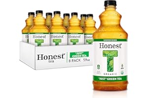 HONEST KIDS Honest Tea Just Green Tea, 59 Fl Oz Bottles (Pack of 8)