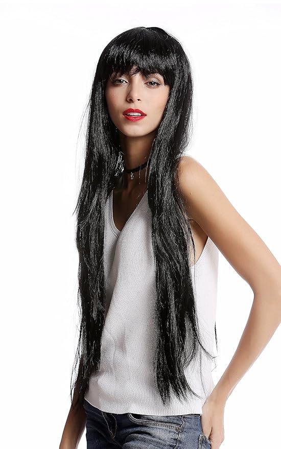 WIG ME UP ® YLX9501P103 Lady Wig Halloween Carnival very long