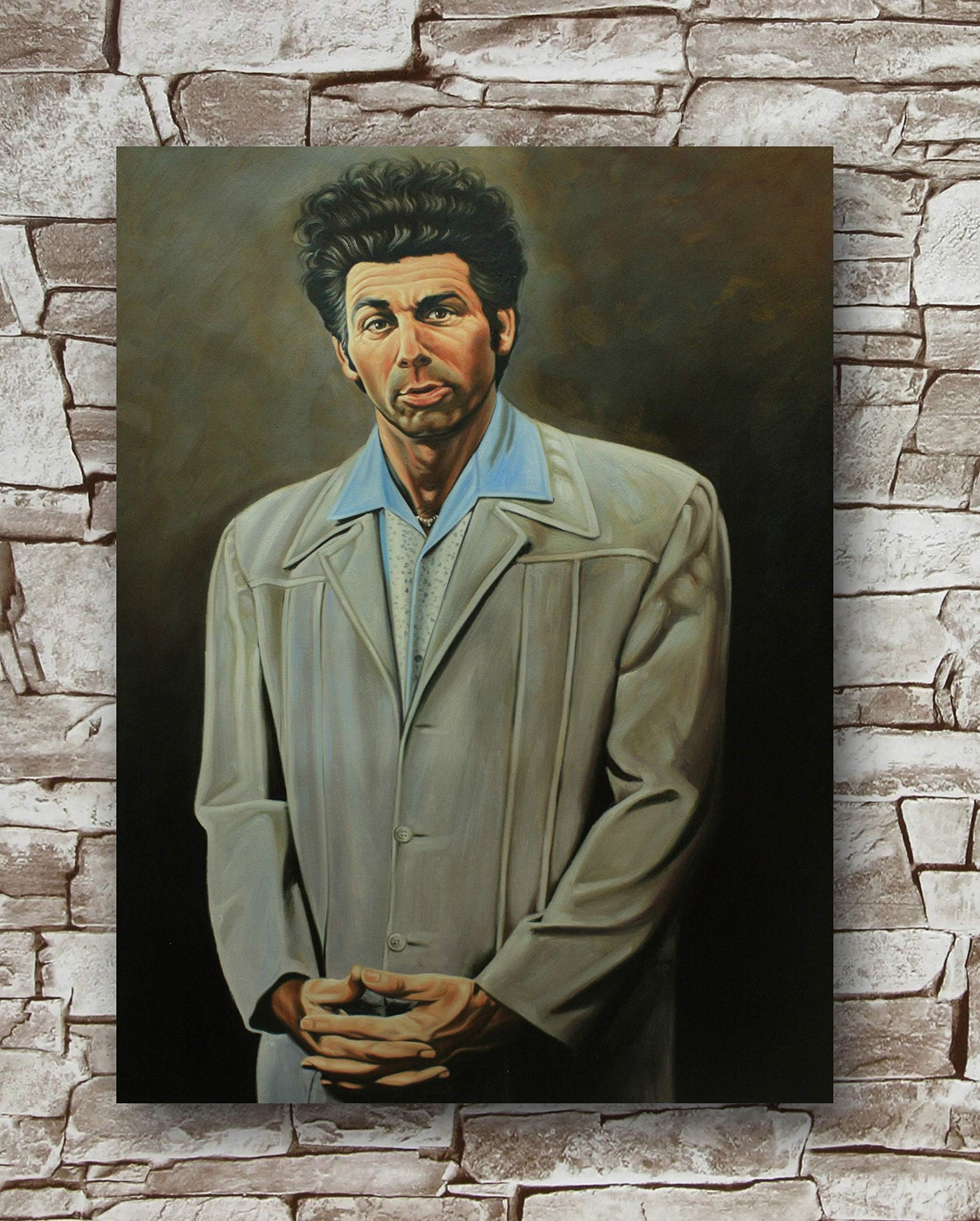 Huawuque Seinfeld The Kramer Poster Standard Size | 18-Inches by 24-Inches | TV Series Posters Wall Poster Print