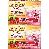 Emergen-C 1000mg Vitamin C Powder, with Antioxidants, B Vitamins and Electrolytes, Vitamin C Supplements for Immune Support,