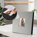 DazSpirit 6x4 Inch Photo Album 1000 Pockets Linen Cover Holds 10x15cm view 3
