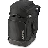 Dakine Boot Backpack DLX Ski &amp; Snowboard Travel, Black, 75L | Spacious 75l storage; Waterproof &amp; built for adventure