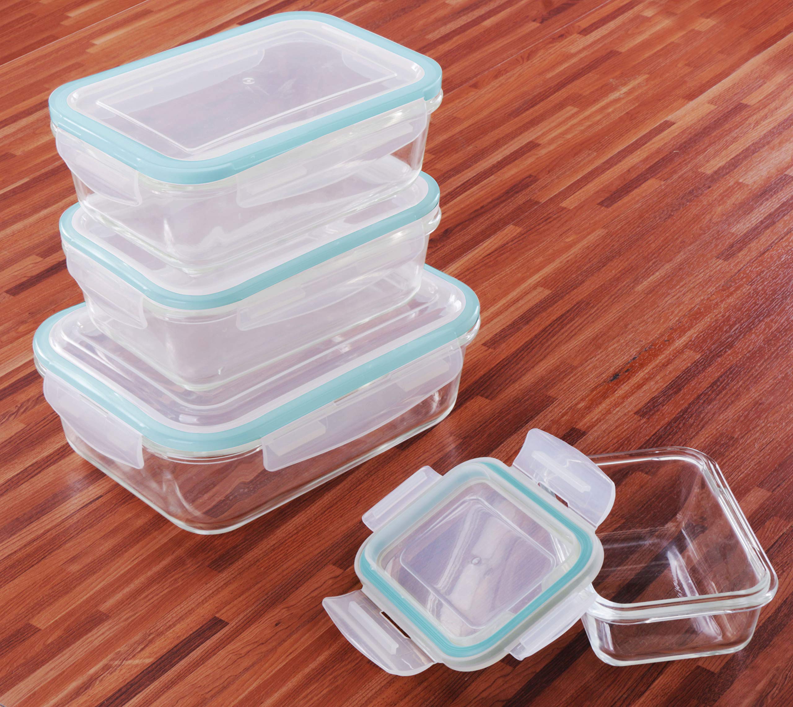 Utopia Kitchen [18Pieces] Glass Food Storage Containers with Lids