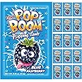 Tiltay Pop Boom Popping Candy – 16 Packs (Blue Raspberry)