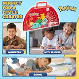Pokémon Art Supplies Set with Colouring Pencils Felt Tip Pens Watercolors Red view 3
