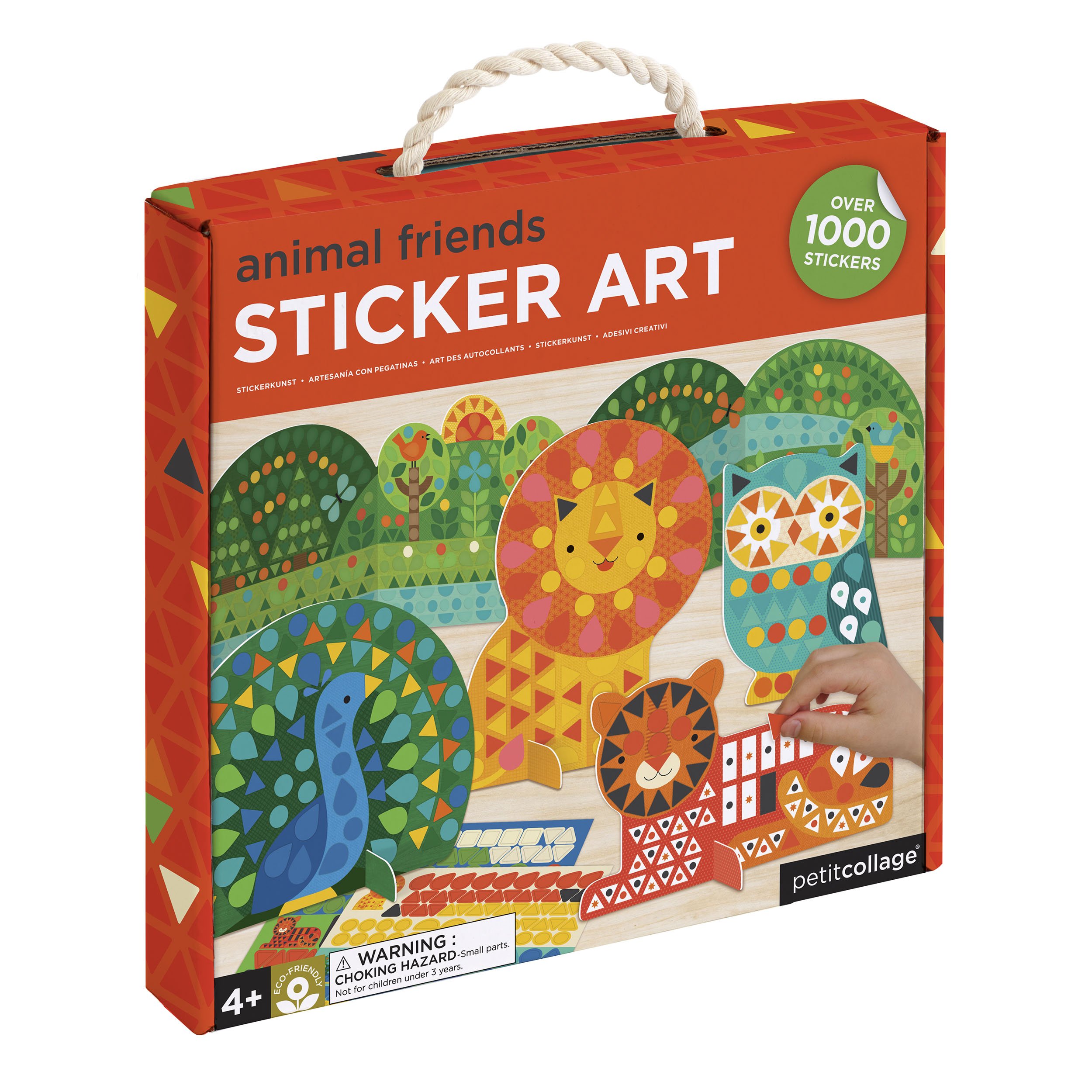 Petit Collage Sticker Activity Set | Animal Friends