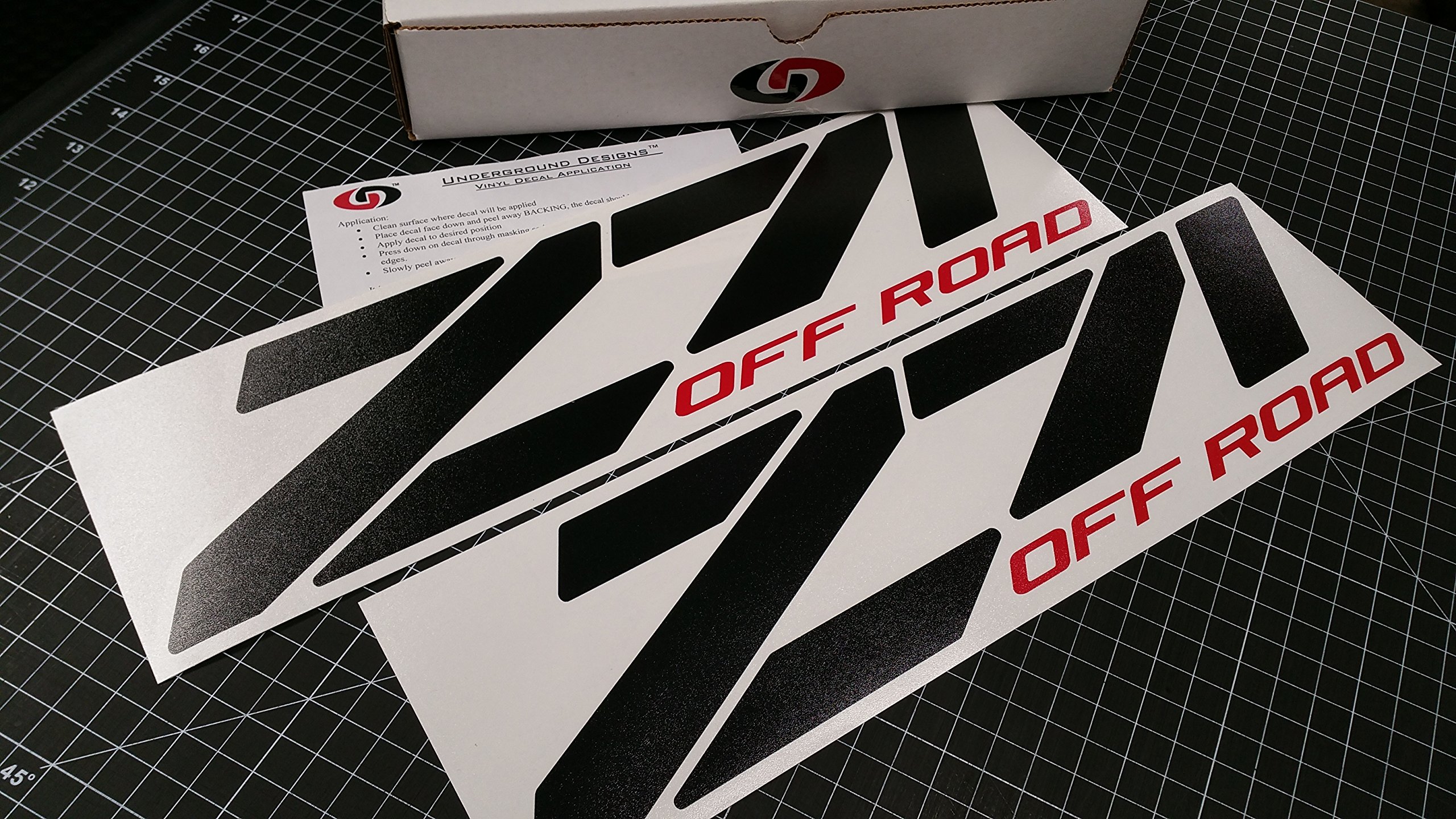 UNDERGROUND DECALS ORIGINAL PRODUCT Z71 Off Road Chevy Fender Decal