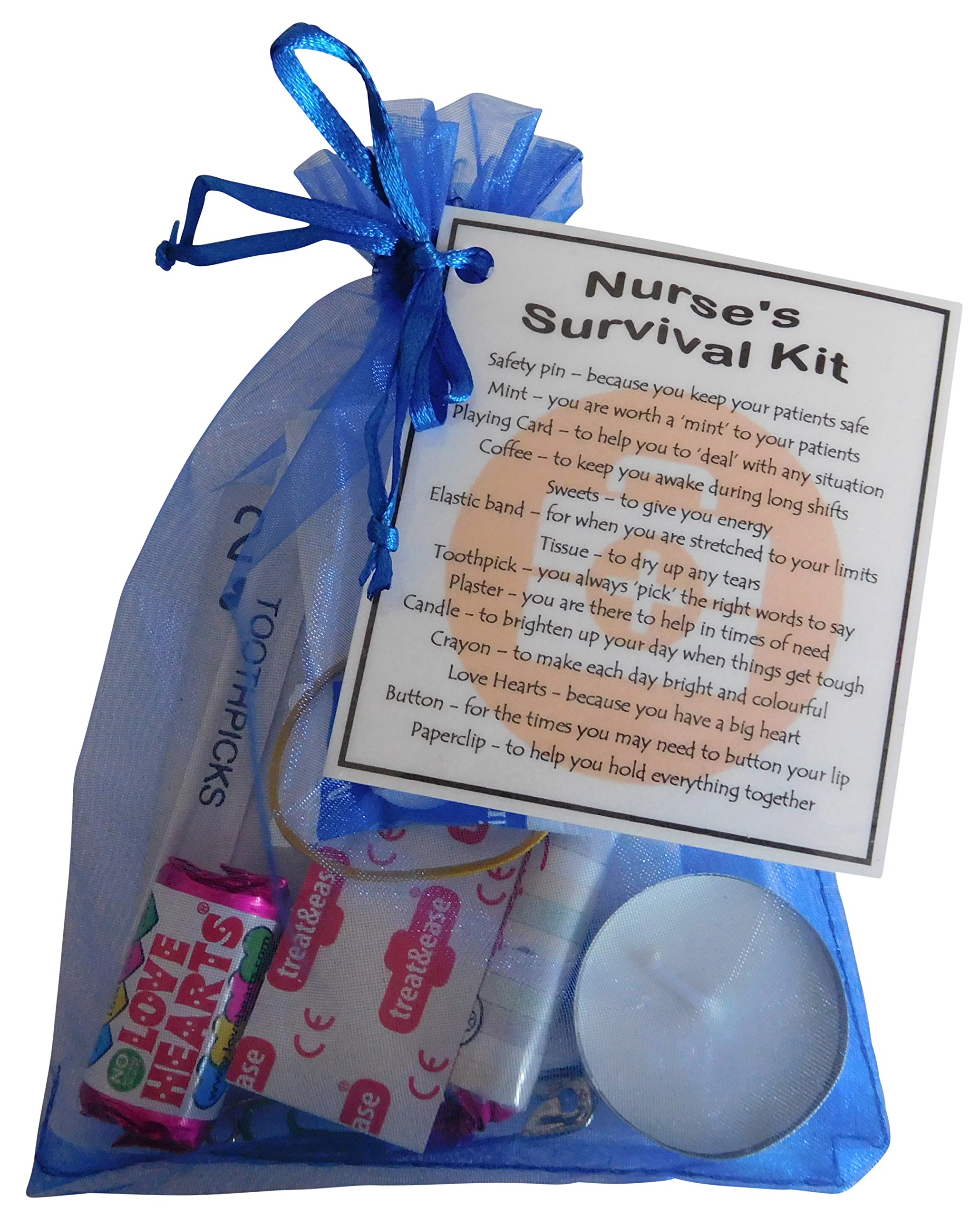 SMILE GIFTS UK Nurse's Survival Kit - Great Nurse Gift Alternative to a Card