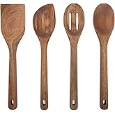 Lipper International Acacia Wood Cooking Tools, Set of 4