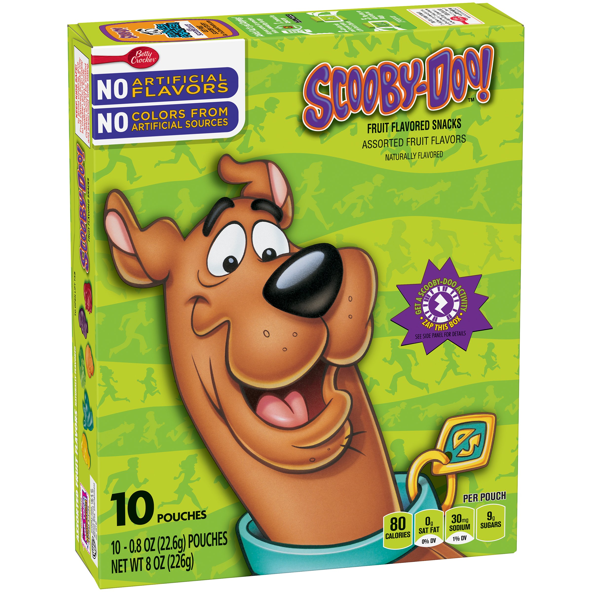 Betty Crocker Snacks Scooby Doo Fruit Flavored Snacks, 10 Count (Pack Of 8) on Galleon Philippines