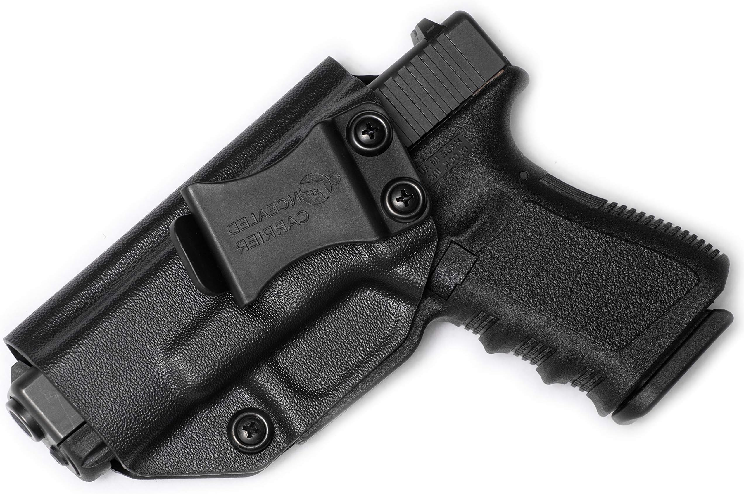 Glock 17 19 22 23 26 27 31 32 33 45 (Gen 1-5) IWB Holster - Combat Veteran Owned Company - Inside The Waistband Concealed Carry - Adjustable Retention and Cant