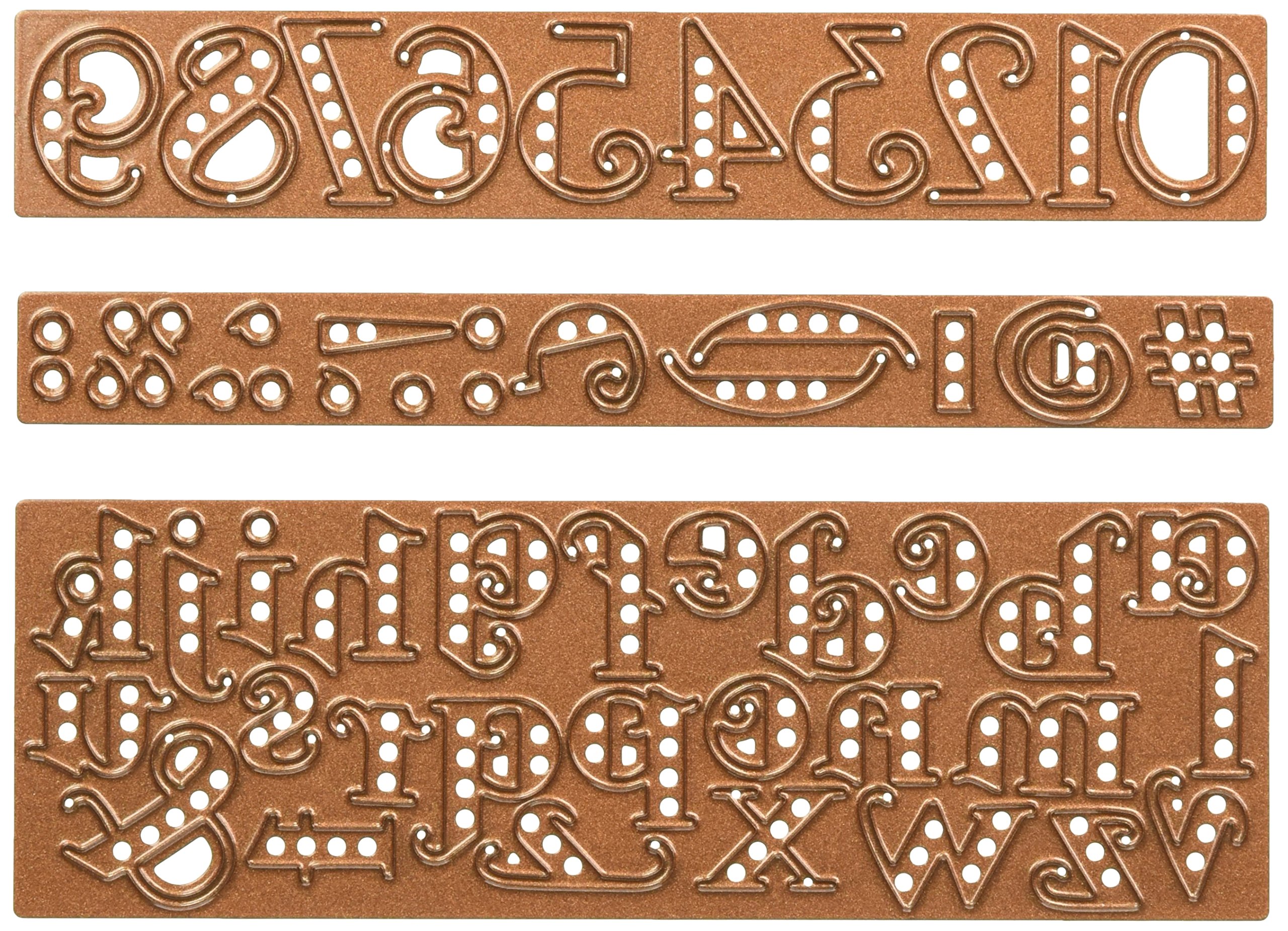 Sue Wilson Expression Art Deco Alphabet - Lower Case & Numbers